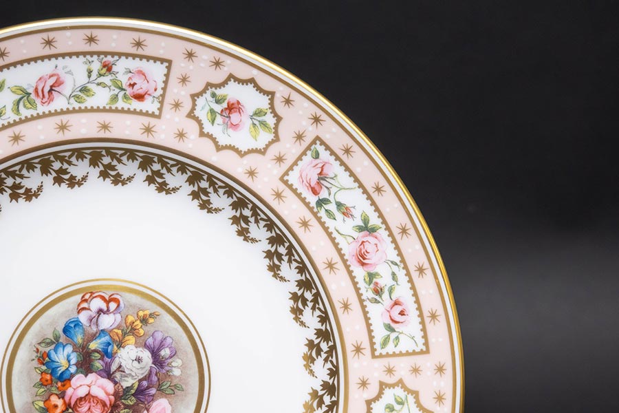 ロイヤル・クラウン・ダービー ビリングスリーローズ 22cmプレートを