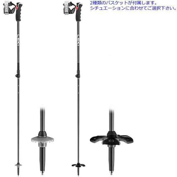 LEKI スキーポール 2026 PEAK VARIO 3D 95～125cm 無段階伸縮式