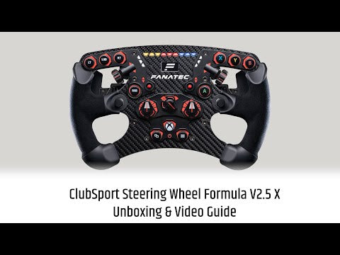 Fanatec Formula V2.5X + QR2 + APM セット Fanatec Formula V2.5X +