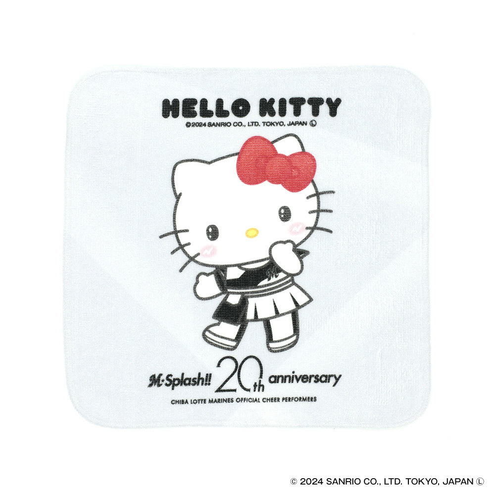 M☆Splash!!×ハローキティ シークレットミニタオル/マリーンズ