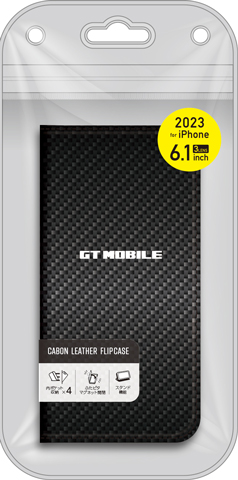 iPhone15 Pro用 カーボン調手帳型ケース | 株式会社エアージェイ