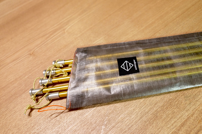 わずか8gのイーストン・ゴールド24インチペグ専用ケース（Dyneema