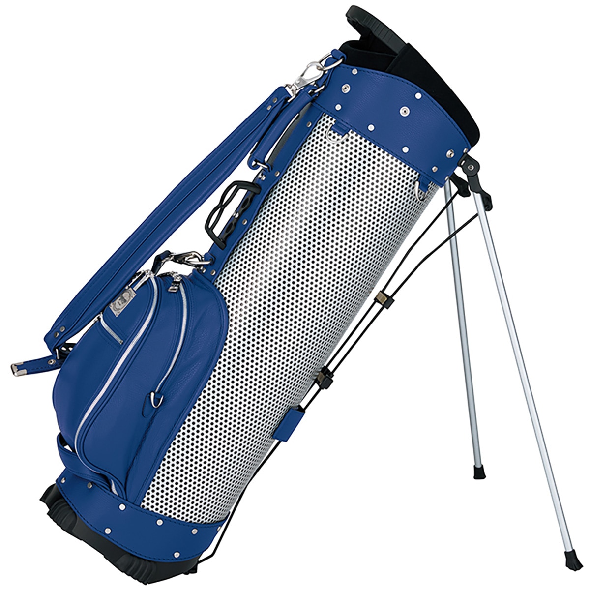 PUNCHING ALUMINUM スタンドキャディバッグ(【男性】キャディバッグ