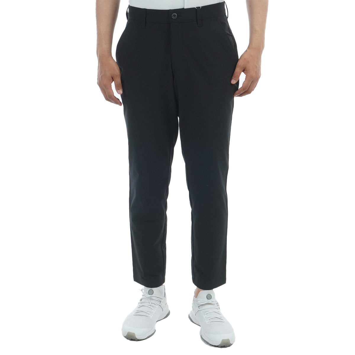 アウトレット】ストレッチフォーサー ダイヤ柄ロングパンツ(ロング