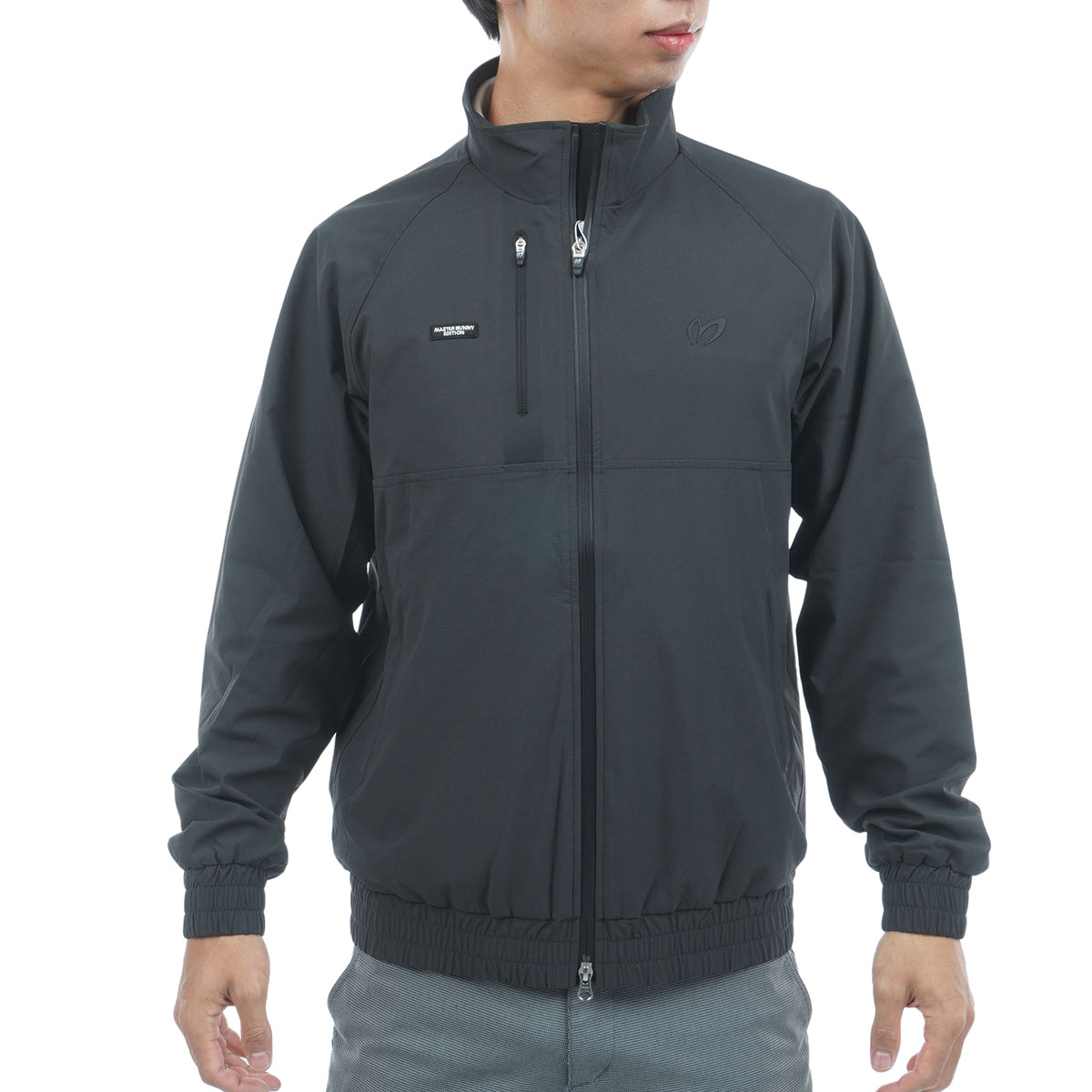 ストレッチ 2WAYフルジップブルゾン(アウター(ブルゾン、ウインド