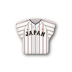 2025年3月侍ジャパン選手名入りユニホームキーホルダー（ビジター） 6