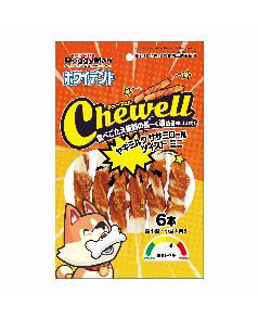 ドギーマンハヤシ ホワイデント Chewell ヤギミルクササミロール