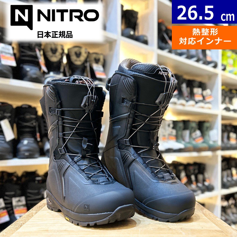 楽天市場】【即納】 24-25 NITRO SENTINEL TLS ｶﾗｰ:TRUE BLACK 27.5cm