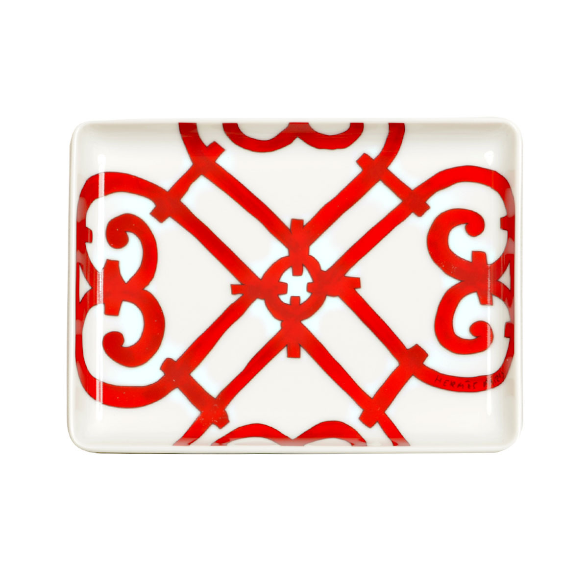 楽天市場】HERMES エルメス トレー No2 パシフォリア PM 白 (ホワイト