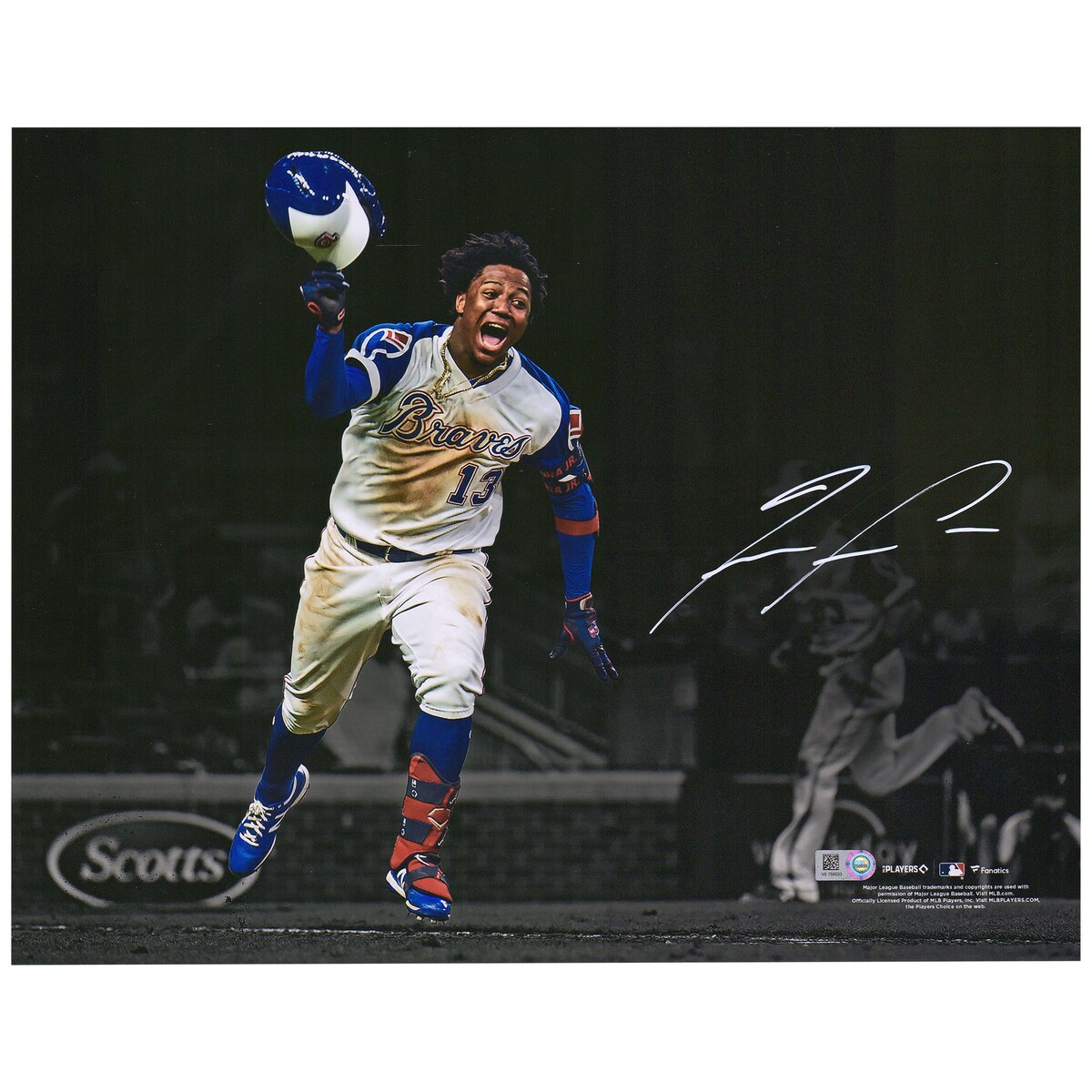 楽天市場】【MLB公式ホログラム付】MLB ブレーブス ロナルド