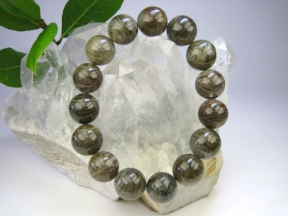 楽天市場】【ブレスレット】千層ガーデンクォーツ品質AAΦ14.5±0.2mm