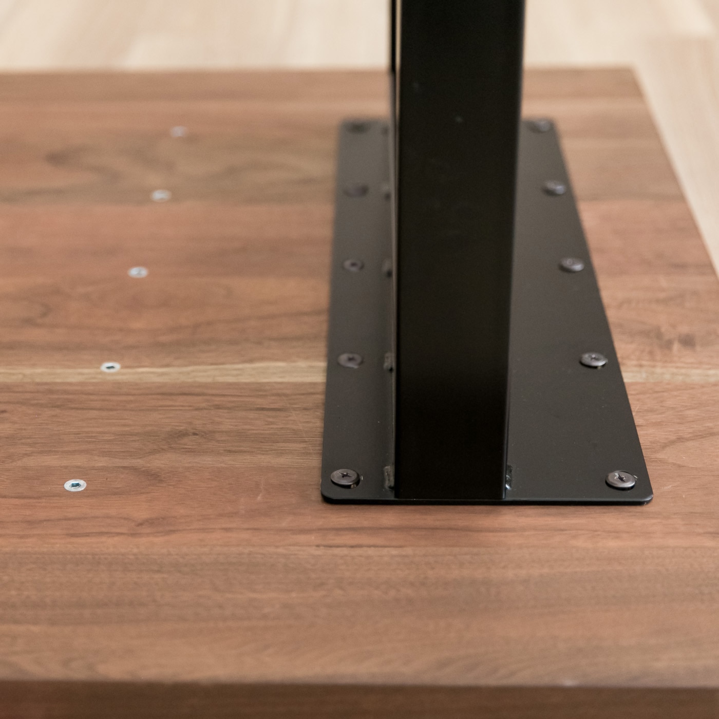 ワイルドウッド ダイニングテーブル(ウォールナット) (幅100cm 奥行