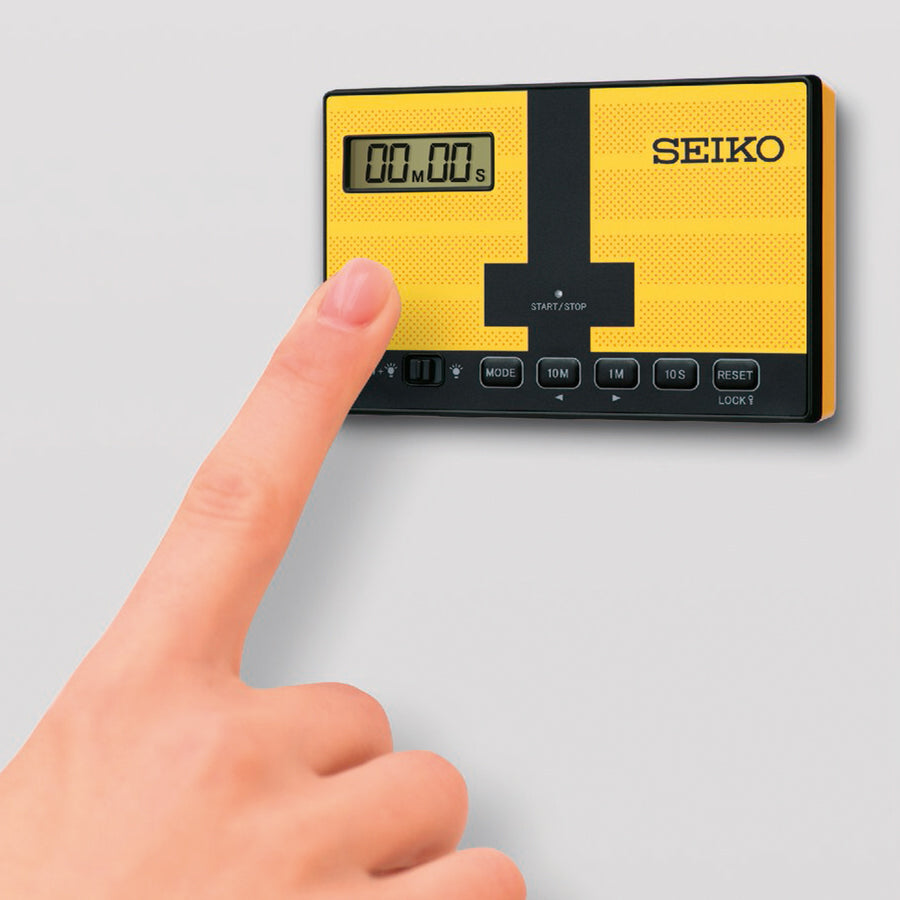セイコー 競泳 ミニスポーツタイマークロック タッチプレート モチーフ