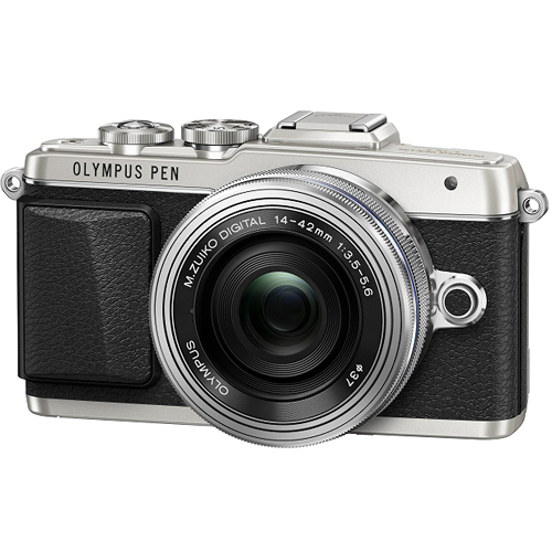 オリンパス PEN Lite E-PL7 14-42mm EZ レンズキット シルバー