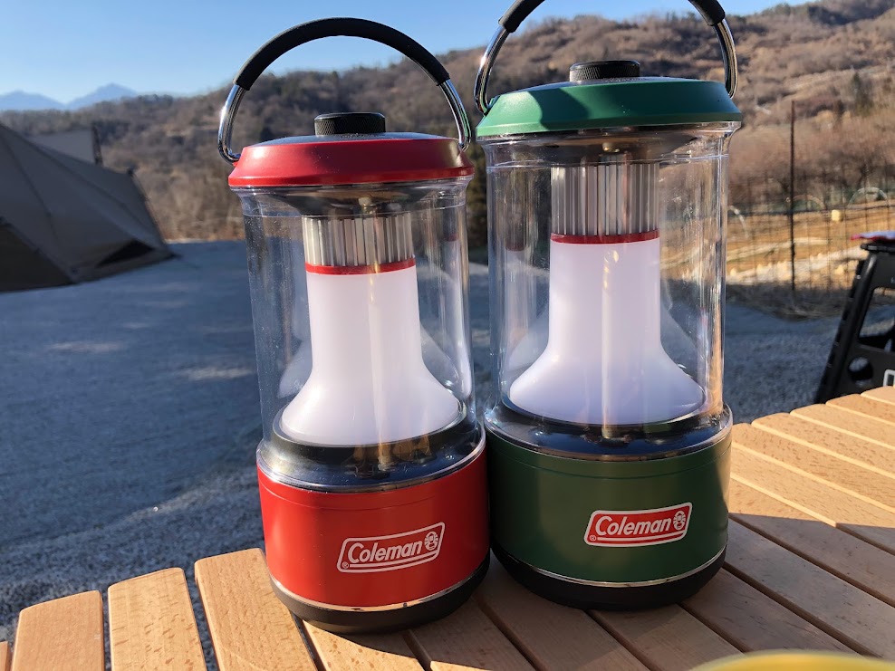 レビュー】ColemanバッテリーガードLEDランタンはメインランタンに
