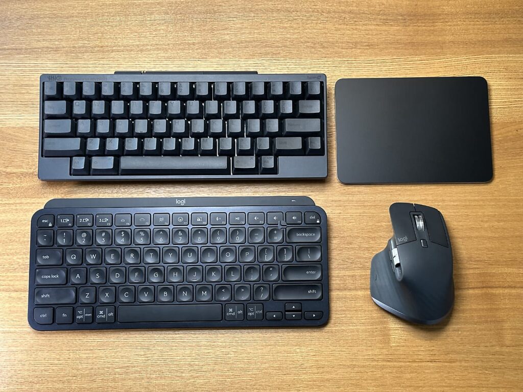 Macにおすすめのキーボード・マウス【HHKB・Logicool・Magic Trackpad
