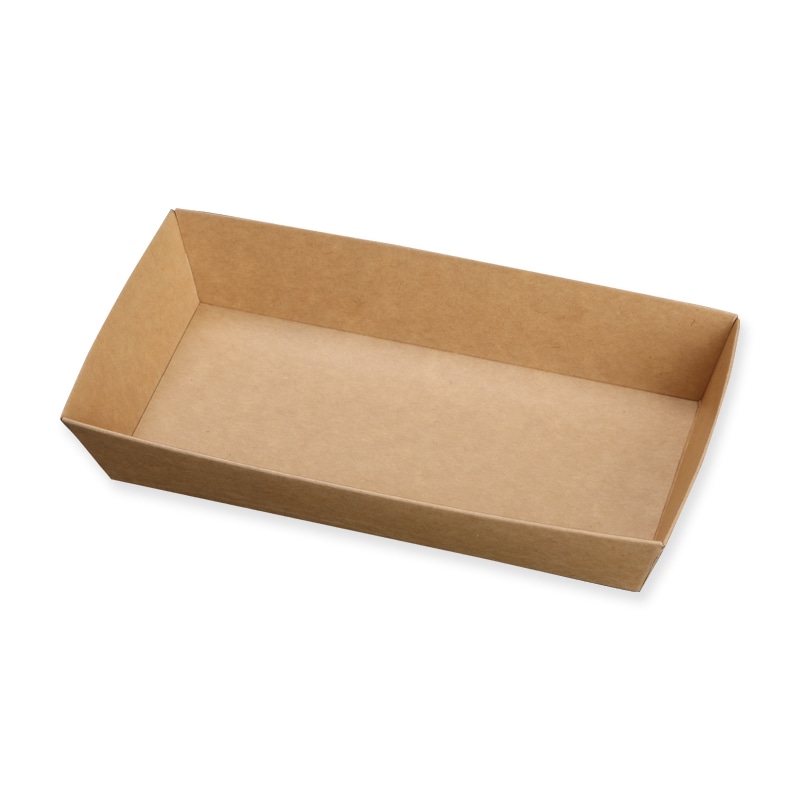 ケーピープラテック 紙容器 未晒紙ボックス KM-71 本体 ナチュラル 50