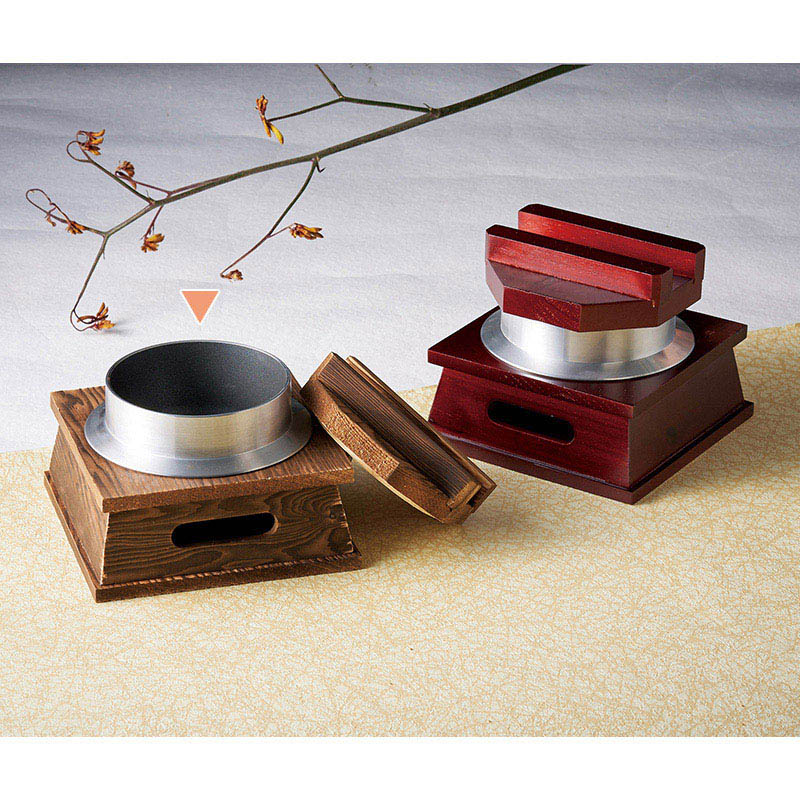 釜飯用セット 木製台座付き5セット 釜飯用セット 木製台座付き4セット