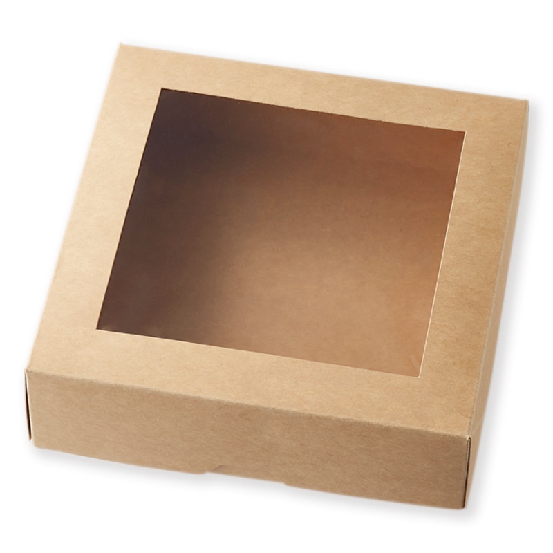 ケーピープラテック 紙容器 未晒紙ボックス KM-76 本体 ナチュラル 50