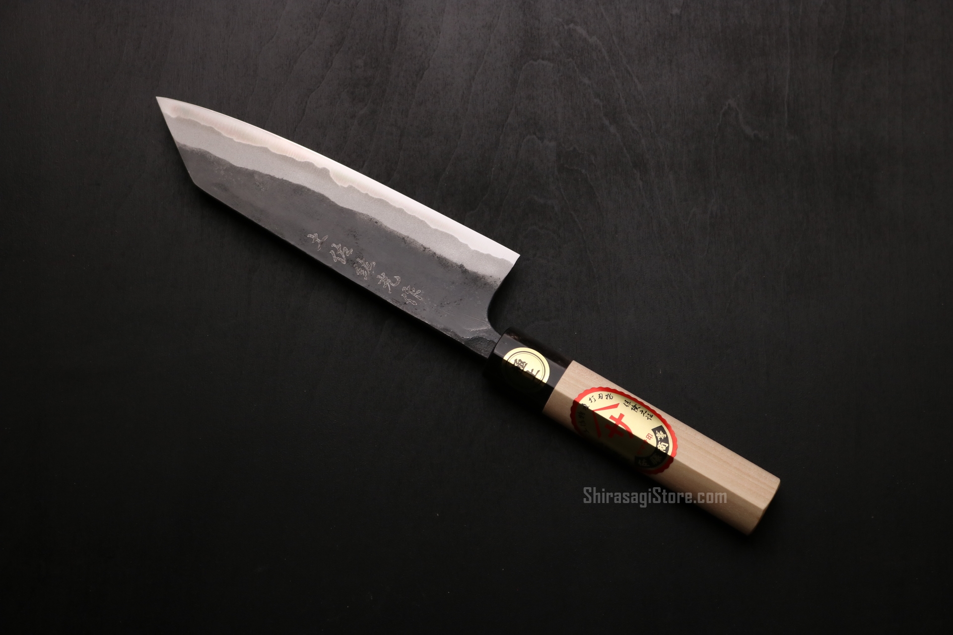 ヤマサ刃物 文化包丁 土佐紘光作 青紙 黒打 170mm - shirasagistore.com