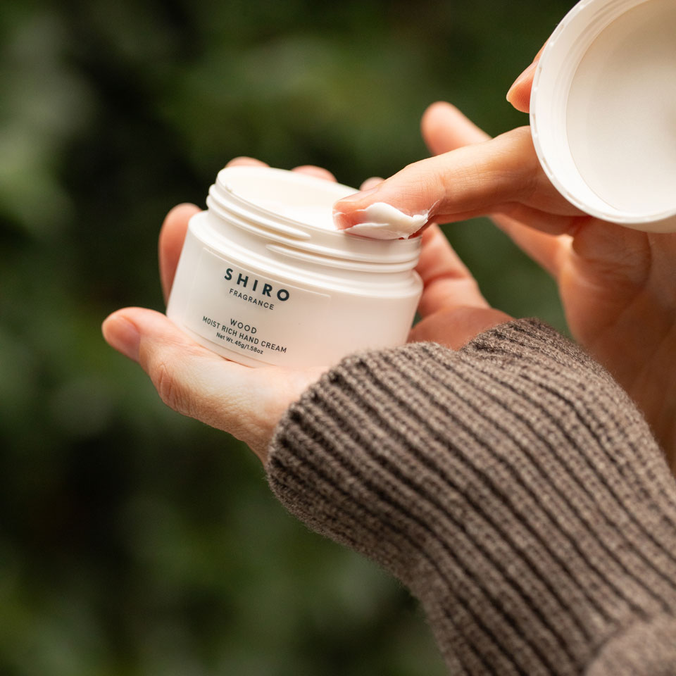 ウッド モイストリッチハンドクリーム | SHIROオフィシャルサイト