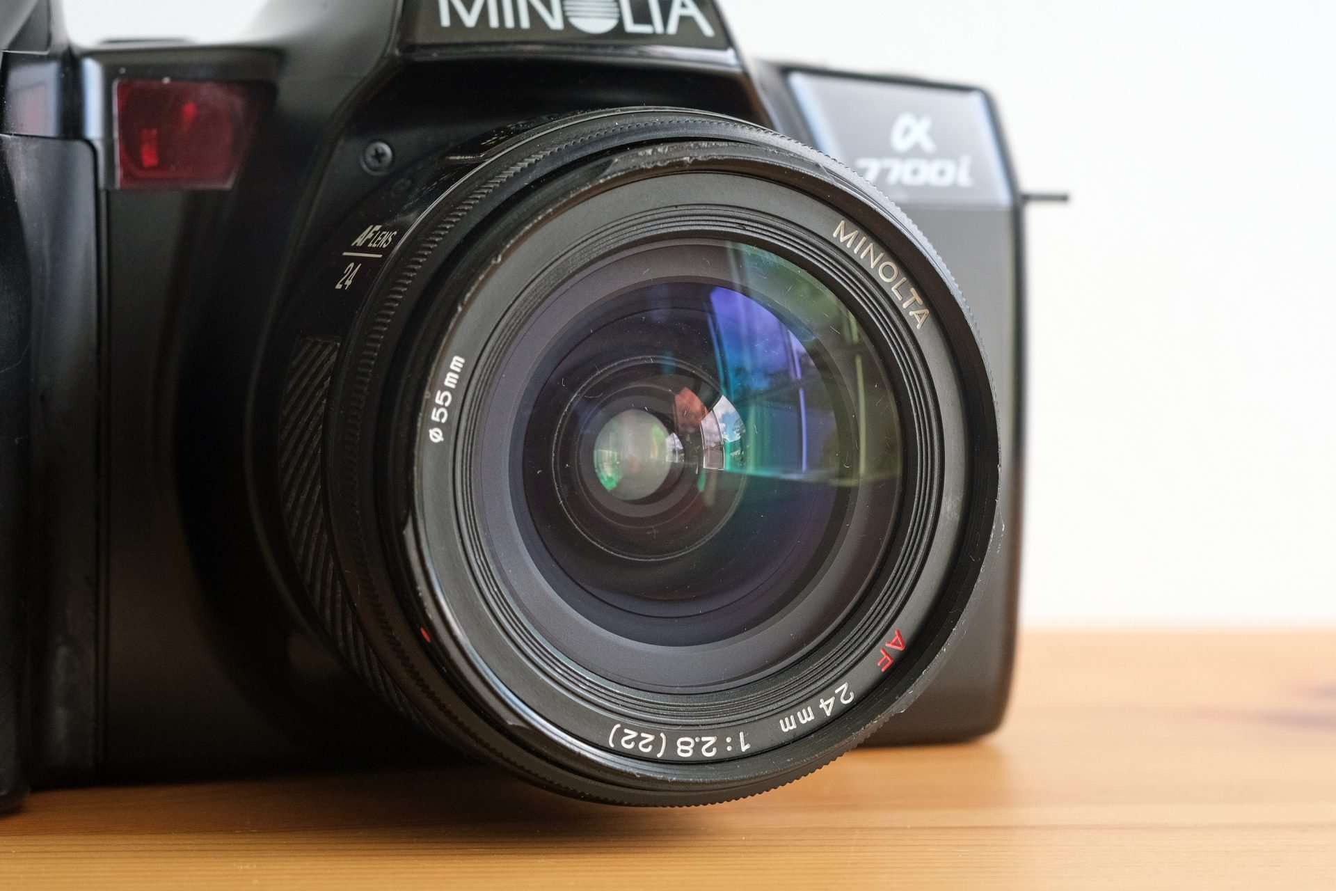 Minolta Alpha 7700i Film Camera & 24mm Wide Angle Lens - Buy