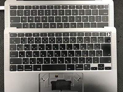 Macのキーボード交換 JISからUSに変更(日本語から英語に変更)