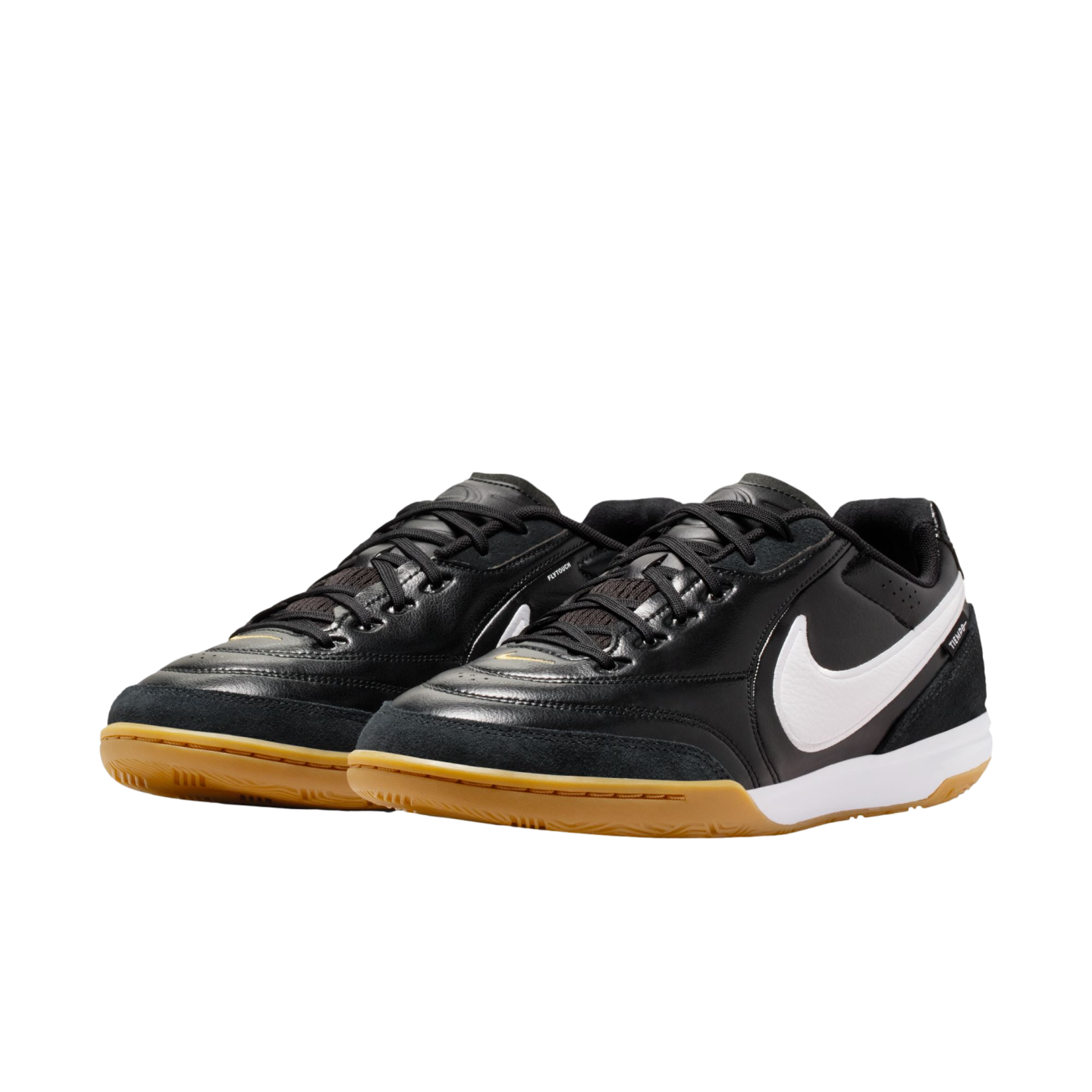 Nike Tiempo Streetgato Indoor Shoes Soccer HQ7017-010 Black