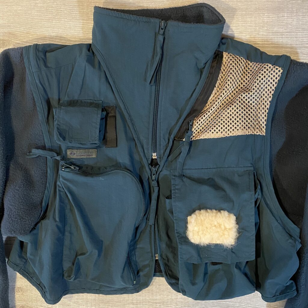 90s ColumbiaのPFGフィッシングジャケット（ベスト）を買ってみた