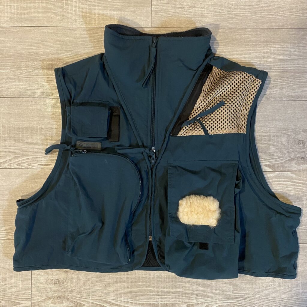 90s ColumbiaのPFGフィッシングジャケット（ベスト）を買ってみた