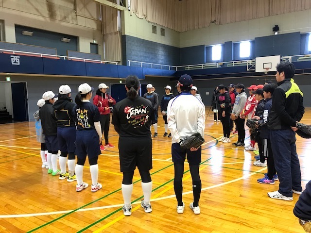 増淵まり子さん少人数ピッチングクリニック: ソフトボールクリニック