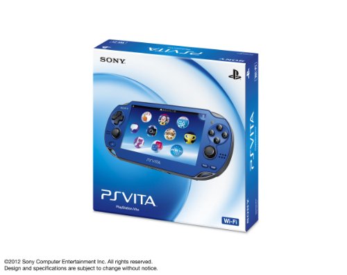 PSVita PlayStation Vita - Wi-Fi Model (Sapphire Blue) - Solaris Japan