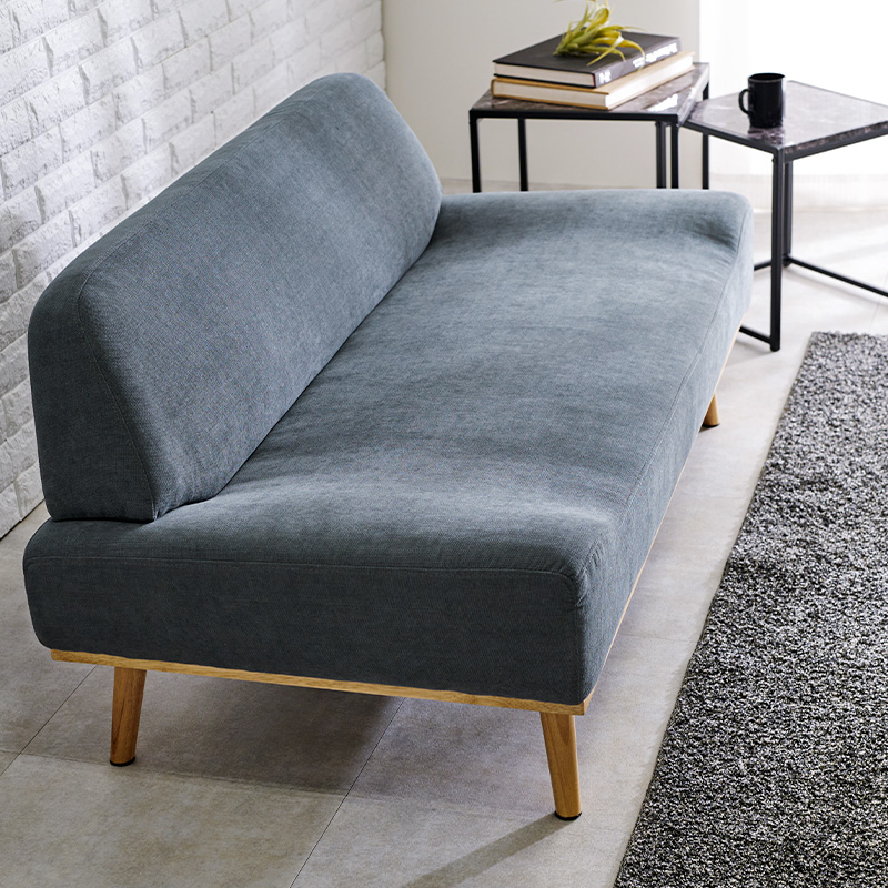 北欧デザインのおしゃれなローソファ 2人掛け Rest2P｜北欧インテリア