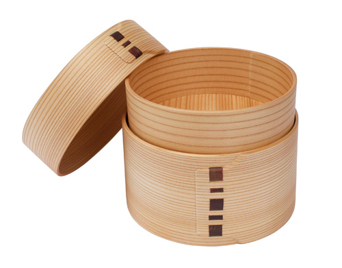 大館工芸社 大館曲げわっぱ 二ツ重丸弁当箱