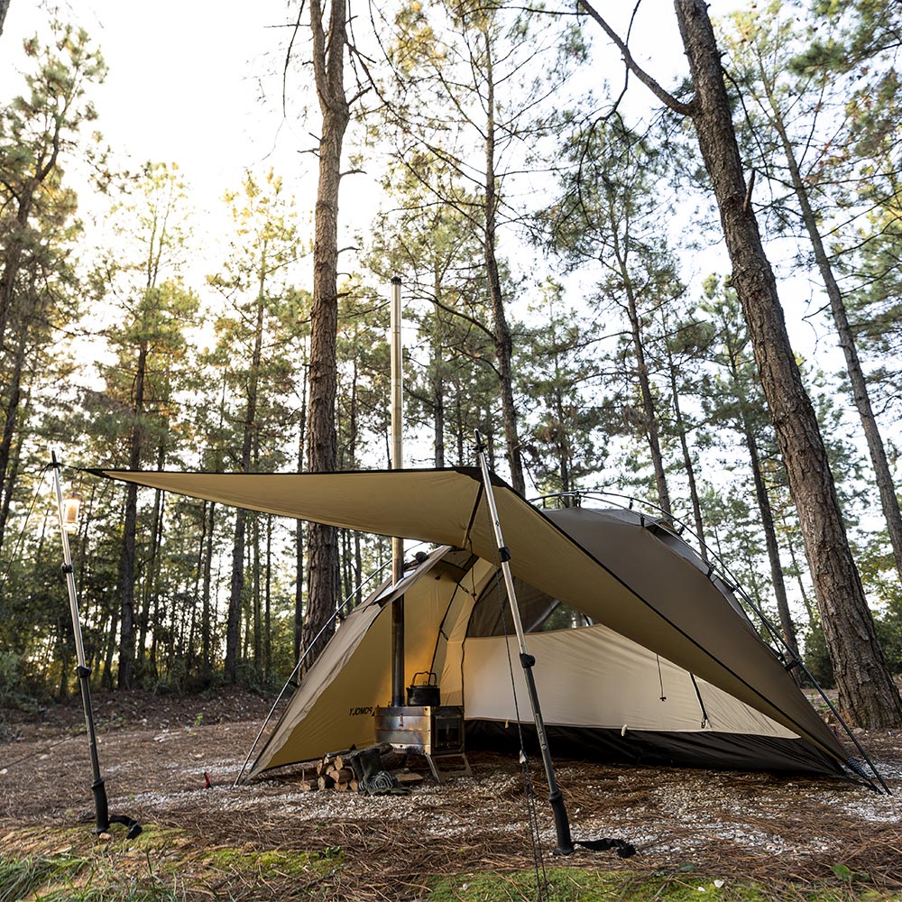 Dune Solo ソロテント | 軽量ソロドームテント 薪ストーブテント 1人用