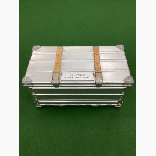 新年一発目！】Zarges(ツァーゲス)のヴィンテージアルミコンテナのご