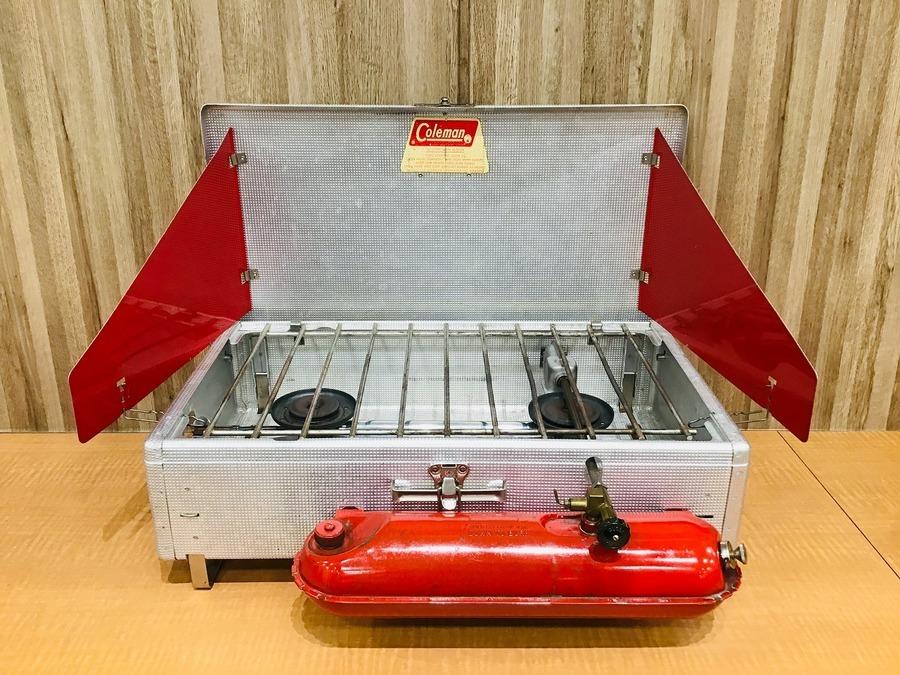 Coleman(コールマン)の超希少ヴィンテージアルミツーバーナー”442”をご