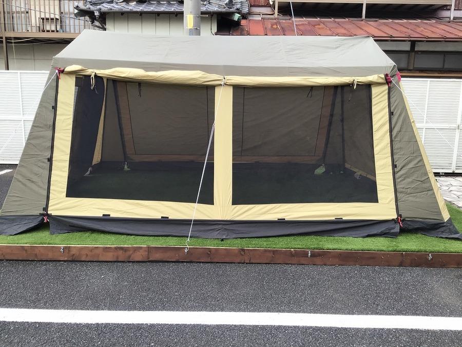 冬幕としておススメ！ogawa(オガワ)のロッジシェルター(3376)[2019.12