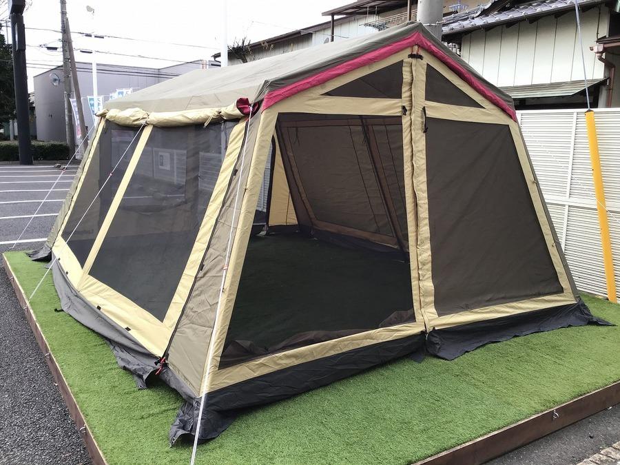 冬幕としておススメ！ogawa(オガワ)のロッジシェルター(3376)[2019.12