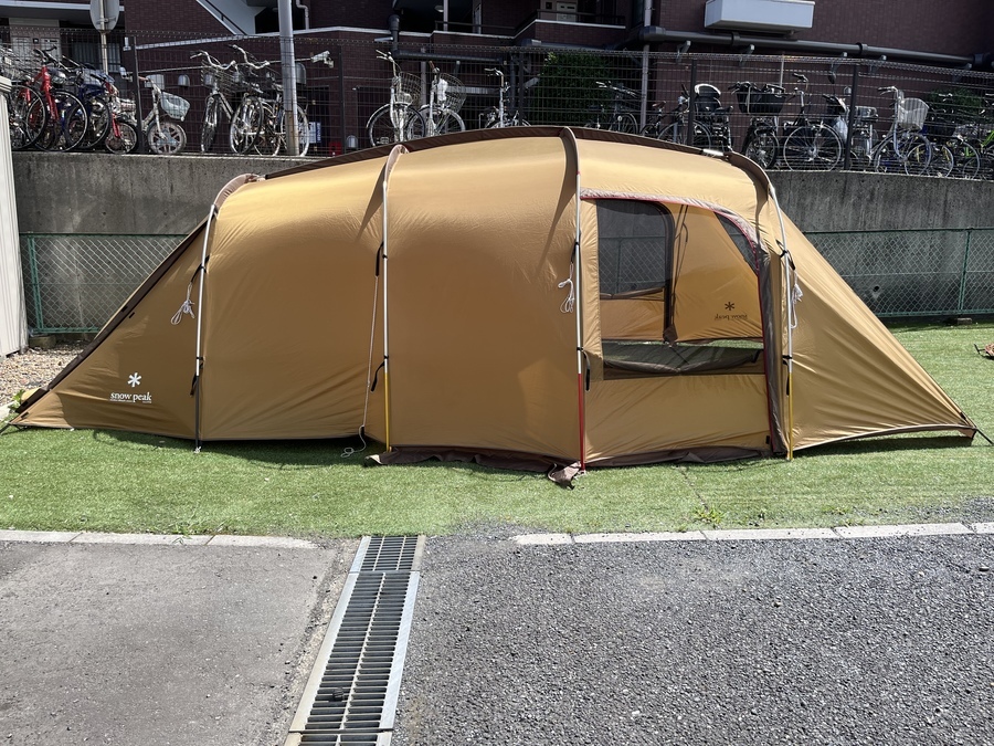 初心者でも設営可能！？エントリー2ルームエルフィールド！[2022.07.13