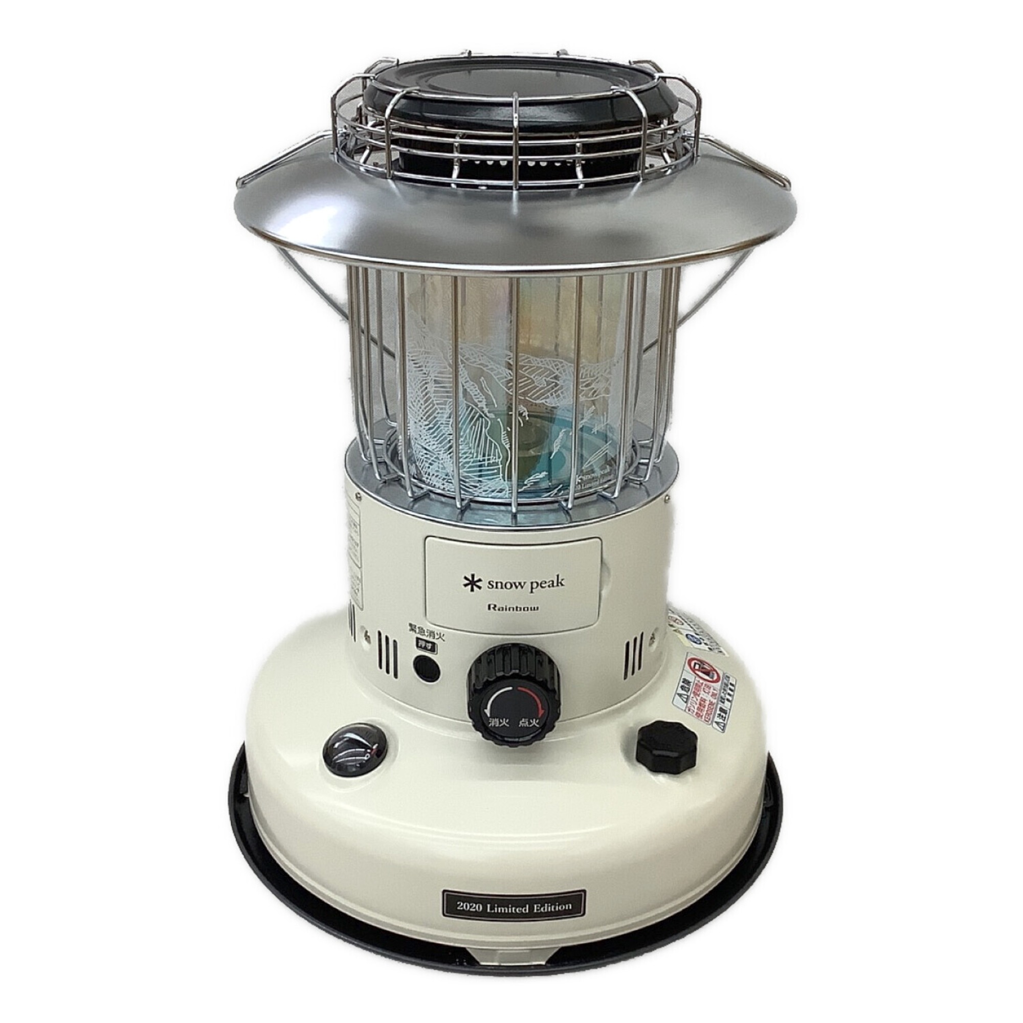 虹色の谷川岳に炎も心も揺らめく【スノーピークレインボーストーブ