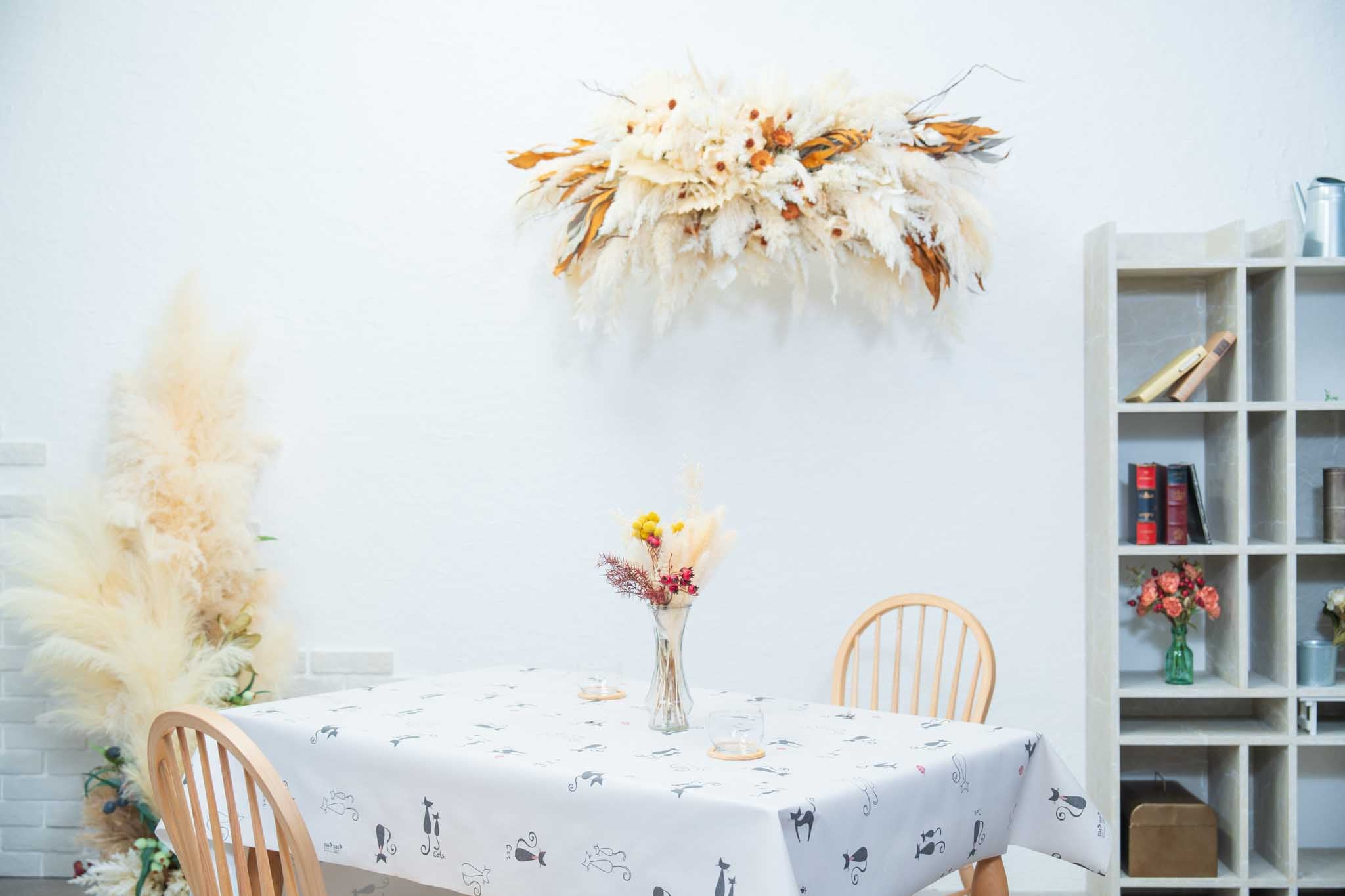 テーブルクロス クロネコ （幅 約120cm×長さ10cm単位カット