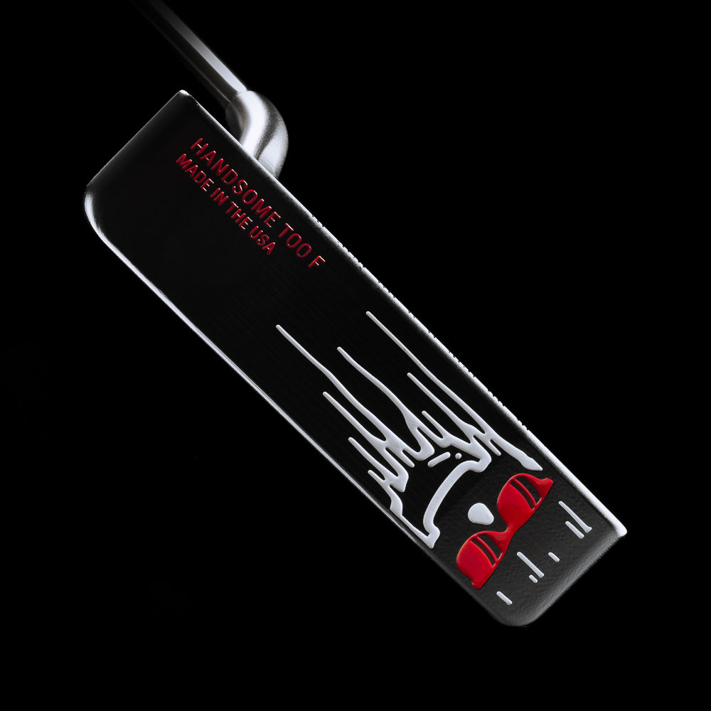 Handsome Too F Black PVD Left Handed Putter – Swag Golf Co
