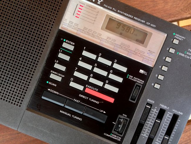 From the Shortwave Archives: Radio RSA reviews the Sony ICF-2001