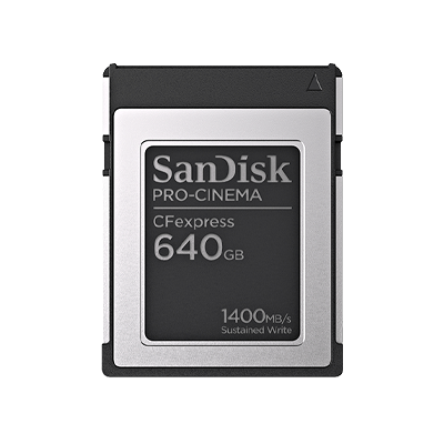 SANDISK PRO-CINEMA CFexpress Type B Card | サンディスク製品