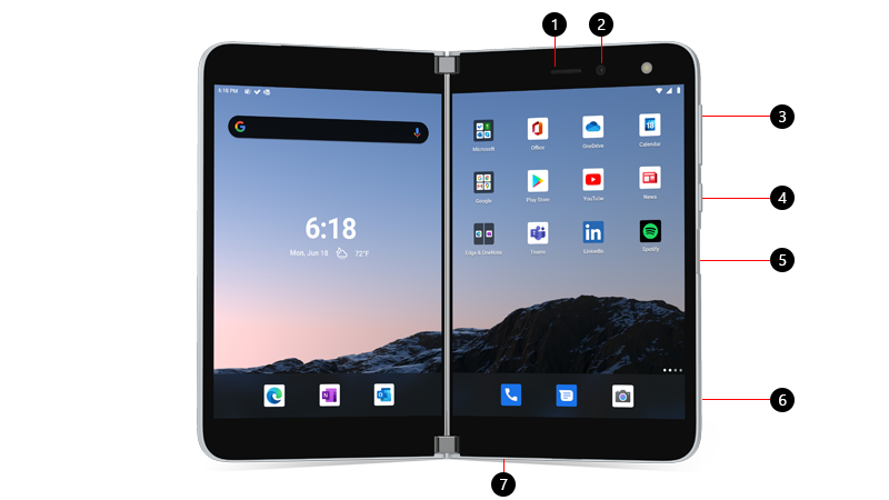 Surface Duo (1st Gen) features and specs - Microsoft Support