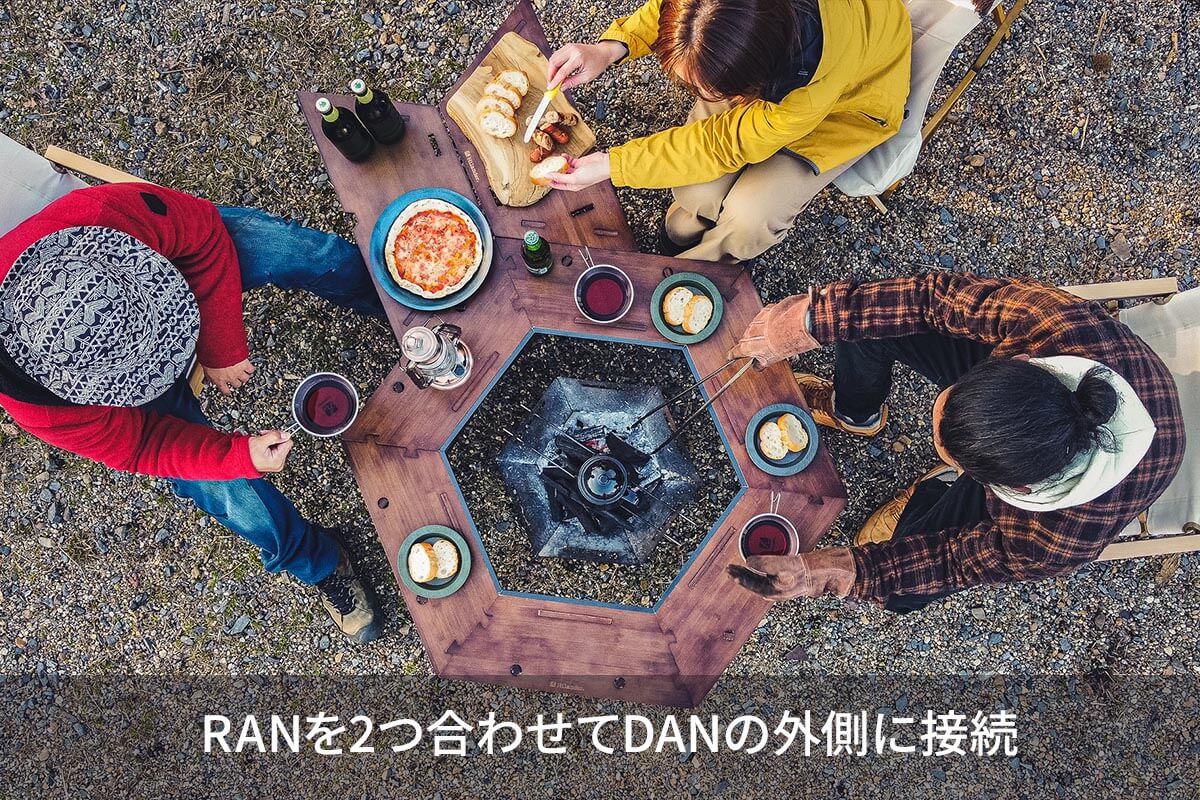 ヘキサゴンテーブル RAN RAN – Hilander（ハイランダー）公式ストア