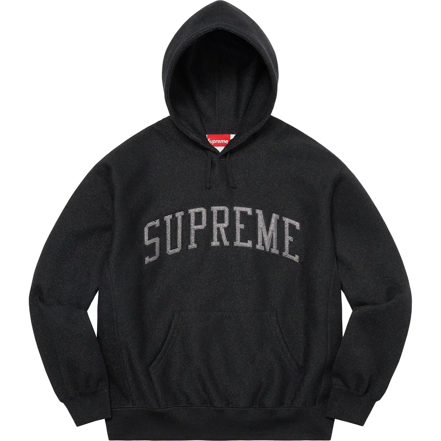 Glitter Arc Hooded Sweatshirt | Supreme 23ss