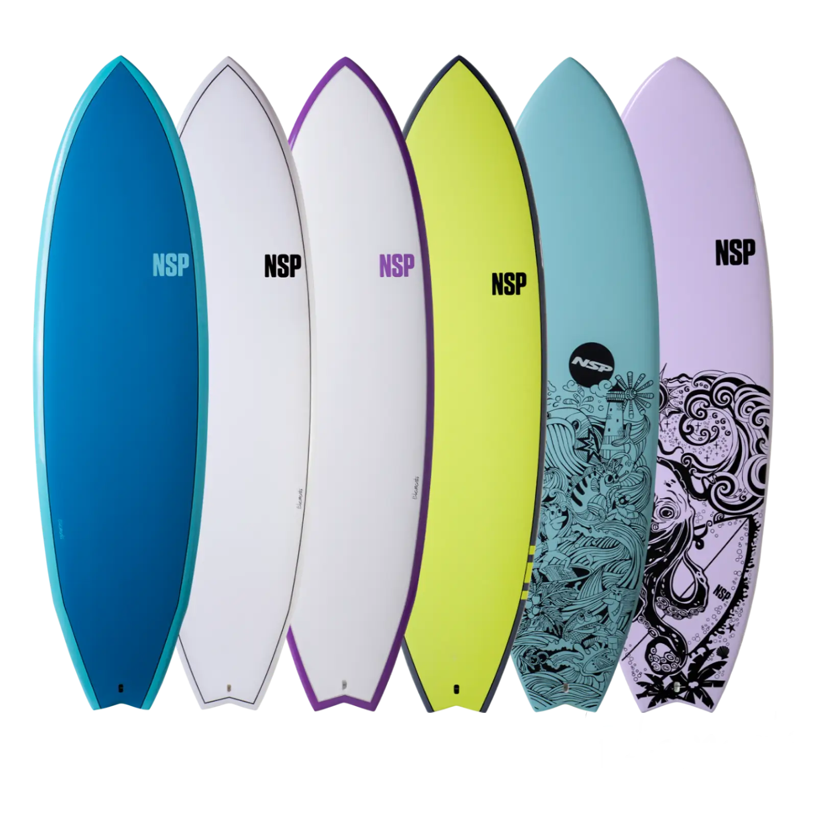 Surftech - NSP Fish Surfboard