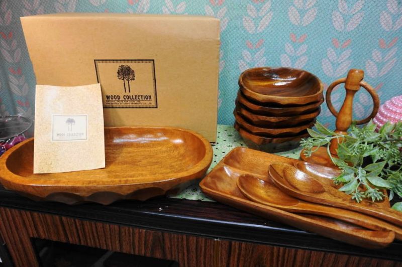 クラフト宮本 ウッドコレクション サラダボールセット 木製食器 SD948